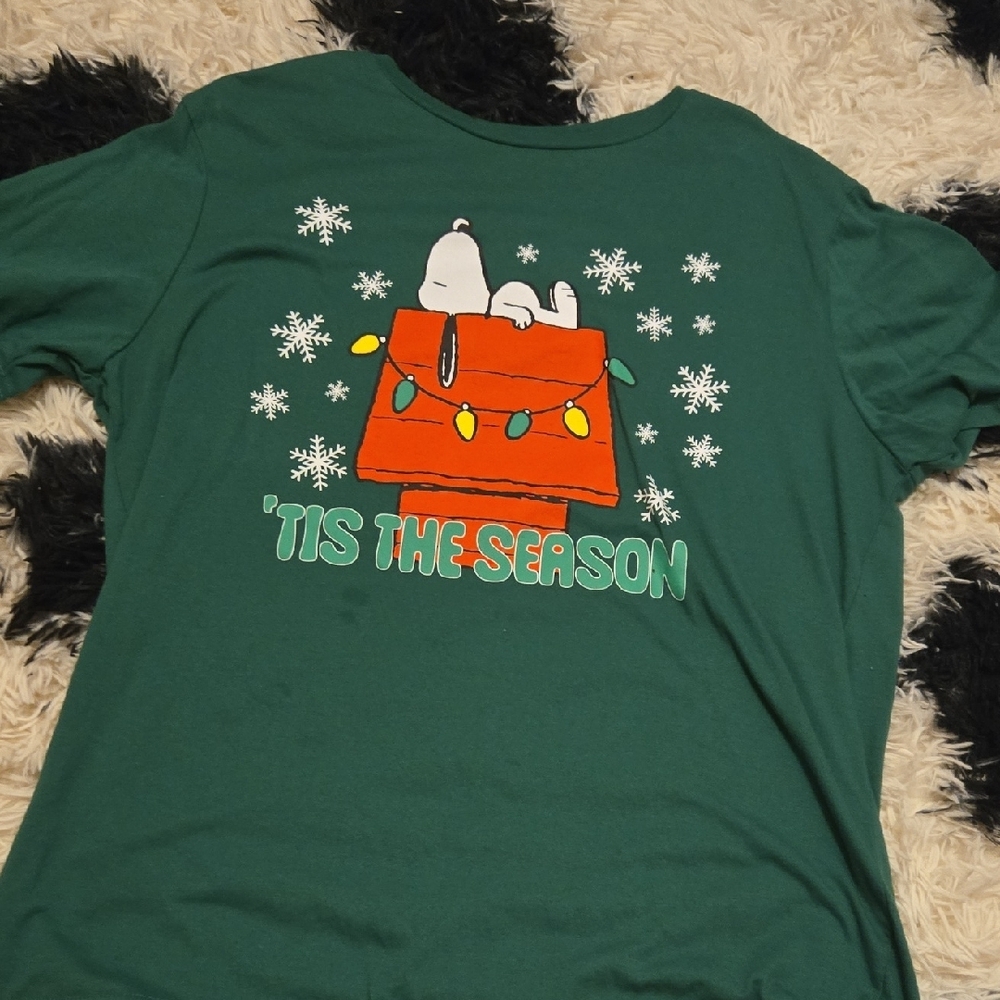Peanuts Green Snoopy T-Shirt